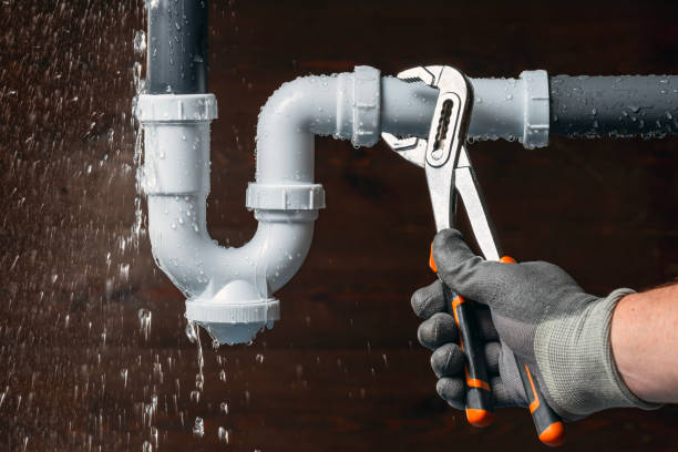 Professional Drain Cleaning technician working in Newport, WA